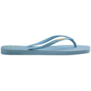 Chinelo Havaianas Slim Square Logo Pop Up Azul Lavanda