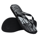 Chinelo Havaianas Masculino DC Logo Mania Preto - Original