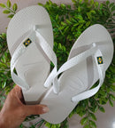 Havaianas Top Branco Personalizado com Placa Brasil Conforto Original