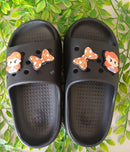 Chinelo Slide Unissex Tira Larga  Personalizado Com Pingente