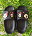 Chinelo Slide Unissex Tira Larga  Personalizado Com Pingente
