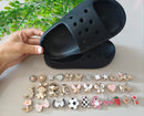 Chinelo Slide Unissex Tira Larga  Personalizado Com Pingente