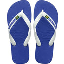 Chinelo Havaianas Brasil Clássico Branco, Preto, Rosa e Azul Naval - Ícone Unissex Original
