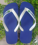 Chinelo Havaianas Brasil Clássico Branco, Preto, Rosa e Azul Naval - Ícone Unissex Original