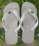 Chinelo Havaianas Brasil Clássico Branco, Preto, Rosa e Azul Naval - Ícone Unissex Original