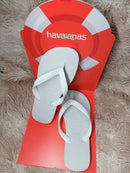 Chinelo Havaianas Top Branco Original - Clássico Unissex