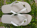 Havaianas Top Branco Personalizado com Placa Brasil Conforto Original