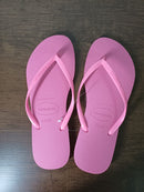 Chinelo Havaianas Feminino Slim Rosa Cristal - Delicado e Romântico Original