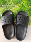 Chinelo Slide Tira Larga Unissex Preto Corfly Confortável