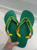 Chinelo Havaianas Top Verde Pátria Personalizado Brasil Original