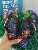 Chinelo Havaianas Marvel Infantil Menino – Conforto