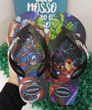 Chinelo Havaianas Marvel Infantil Menino – Conforto