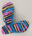 Chinelo Havaianas Kids Slim Glitter Marinho/Turquesa Menina Original